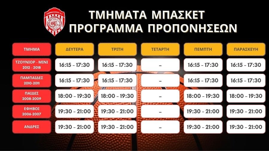 pammiliakos basketball schedule 2023 min